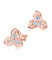 Beautiful CZ Silver Stud Earring STS-5165